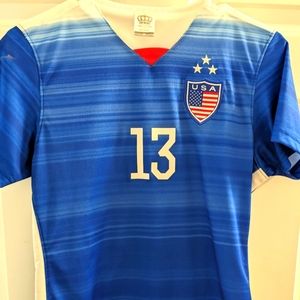 Alex Morgan women's soccer jersey